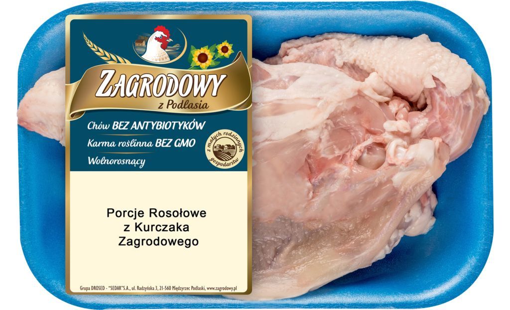 PORCJA ROSOŁOWA Z KURCZAKA ZAGRODOWEGO